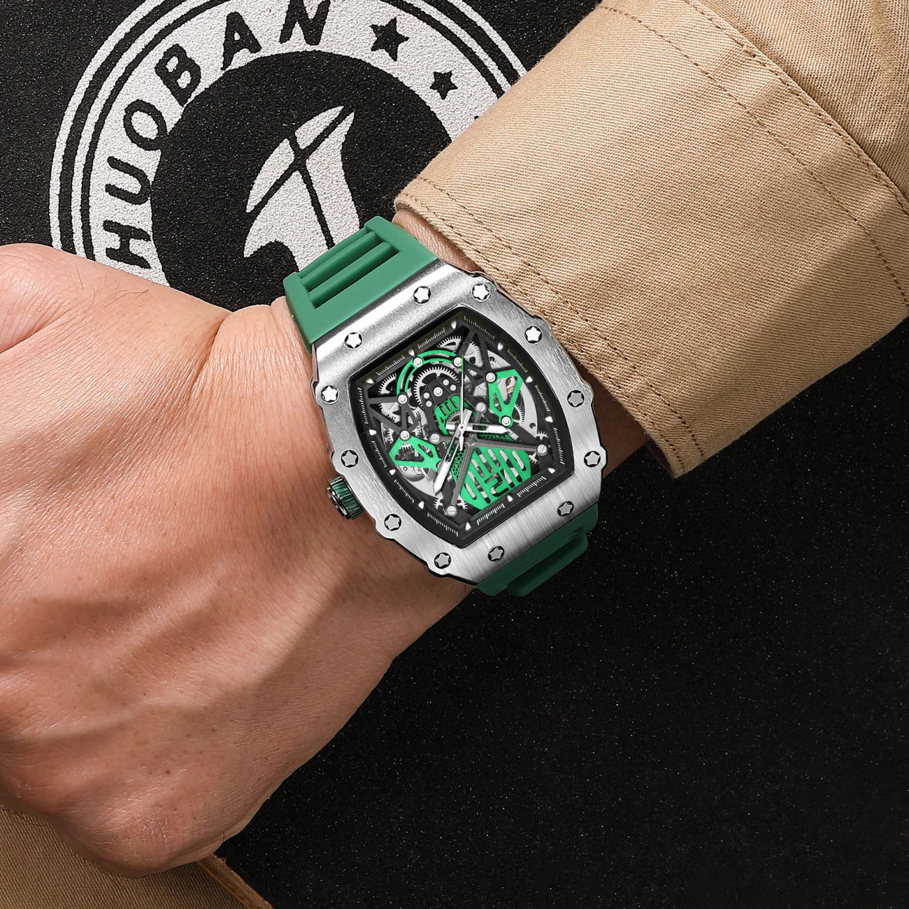SAVONTRE CHRONO GREEN
